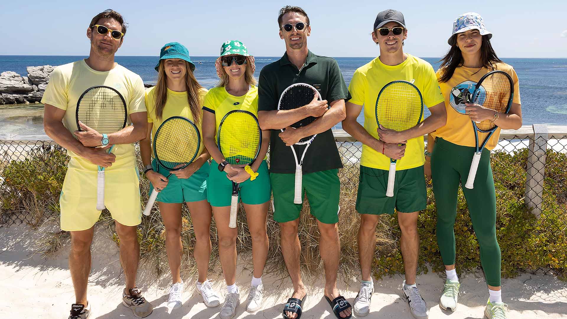 Team Australia Hit Rottnest Island Ahead Of United Cup United Cup