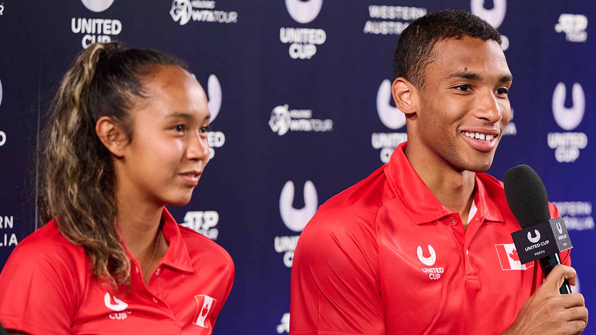 'Sharing the spotlight' Felix AugerAliassime and Leylah Fernandez