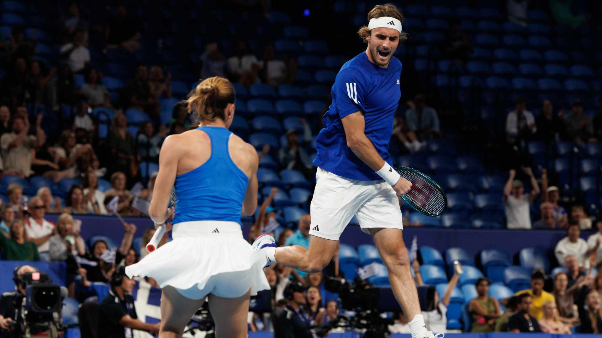 Tsitsipas and Sakkari deliver 'Greek drama' to beat Spain at the United Cup