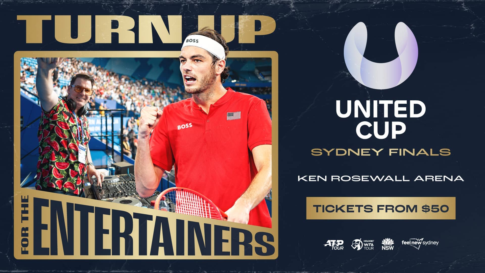 United Cup Finals Tickets 2025 Promotional Website Banner